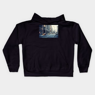 Traveling Up Park Avenue Kids Hoodie